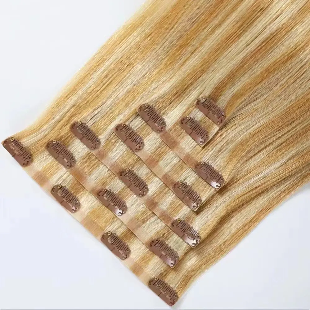 PU Clip In Hair