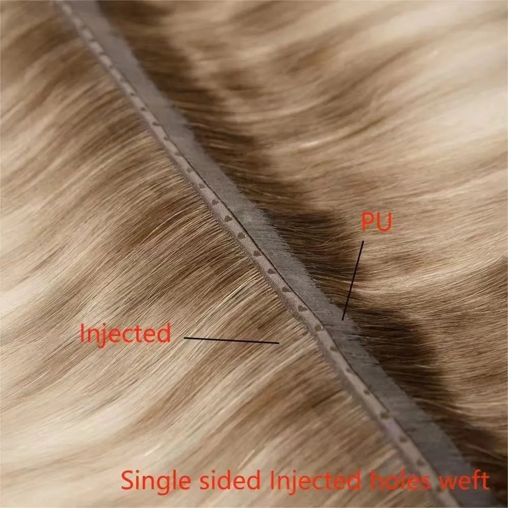 Hole Pu Flat Weft